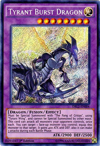 Yu-Gi-Oh! - Tyrant Burst Dragon (DRL2-EN004) - Dragons of Legend 2